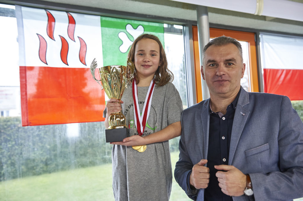 Ozarow Mazowiecki, Poland - 2016 December 08: Swimming Competition for the Cup of Mayor of Ozarow Mazowiecki at Municipal Sports and Recreation Hall on December 08, 2016 in Ozarow Mazowiecki, Poland. Adam Nurkiewicz declares that he has no rights to the image of people at the photographs of his authorship. Picture also available in RAW (NEF) or TIFF format on special request. Any editorial, commercial or promotional use requires written permission from the author of image. Mandatory credit: Photo by © Adam Nurkiewicz / Mediasport