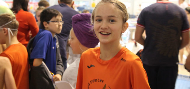 Anna Gajda w kadrze WMOZP młodzików