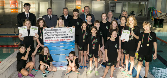 Puchar Burmistrza Ożarowa Maz. udany dla pływaków KS „1”